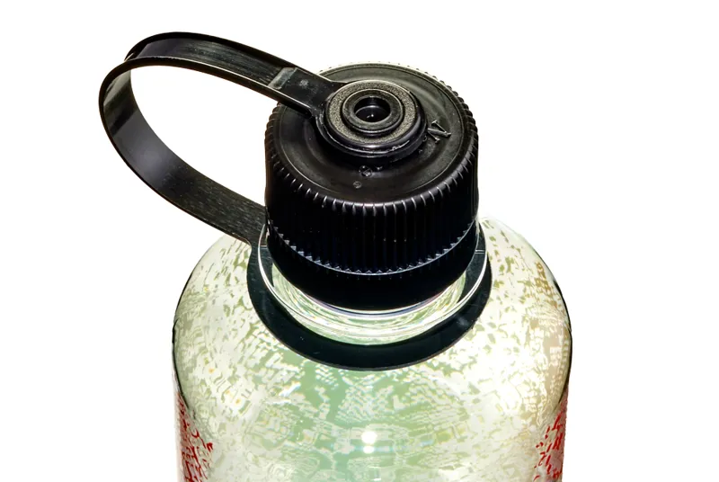 Nalgene Narrow Mouth Sustain Tritan Bottle 16oz/0.5L Clear/Rainbow Snake Print-2