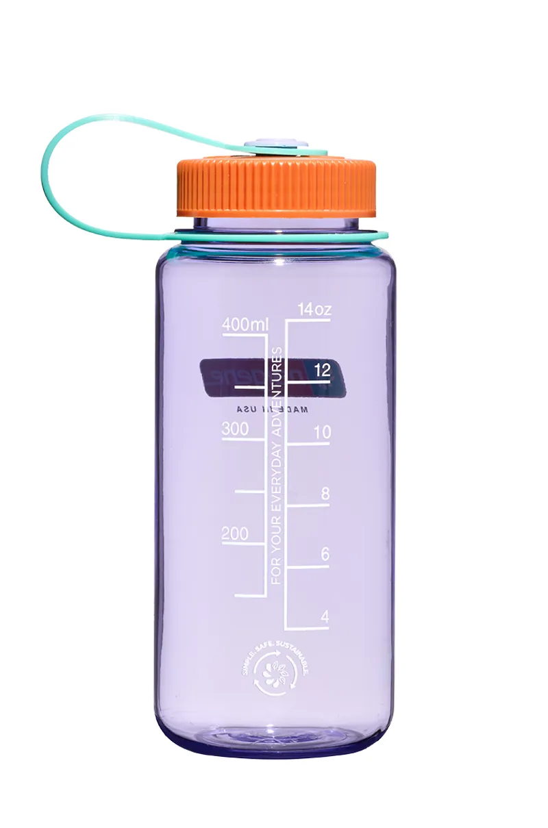 Nalgene Wide Mouth Sustain Tritan 50% Recycled 500ml Bottle Amethyst-1