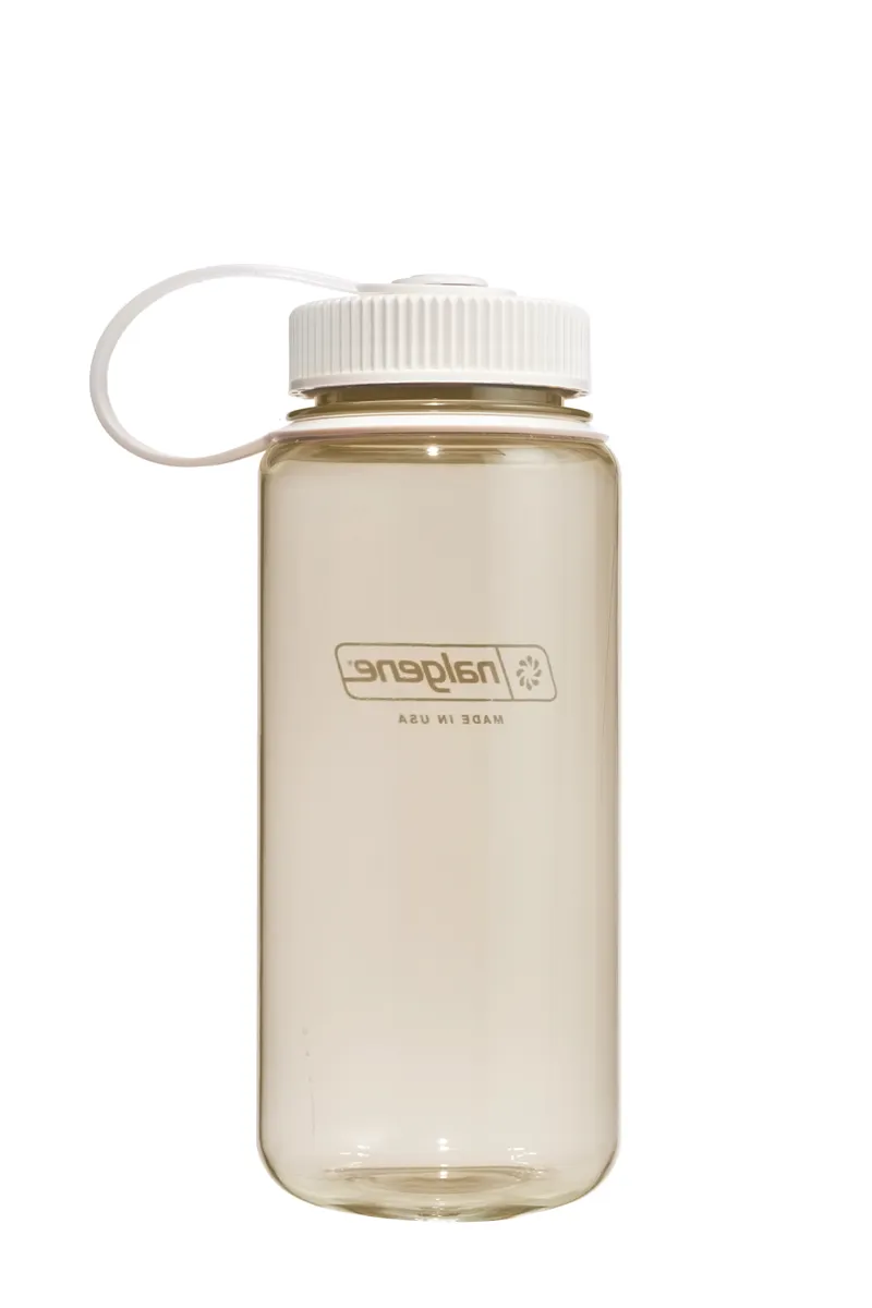 Nalgene Wide Mouth Sustain Tritan 50% Recycled 500ml Bottle Monochrome Cotton-1