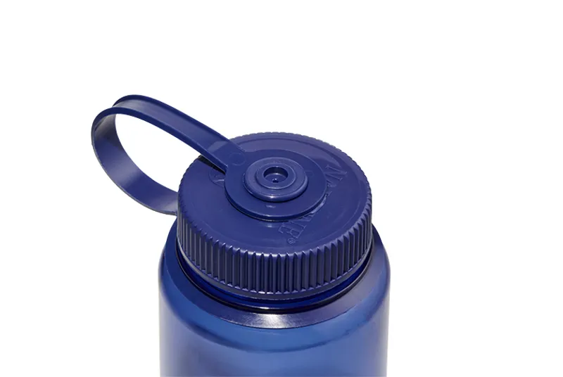 Nalgene Wide Mouth Sustain Tritan 50% Recycled 500ml Bottle Monochrome Denim-2