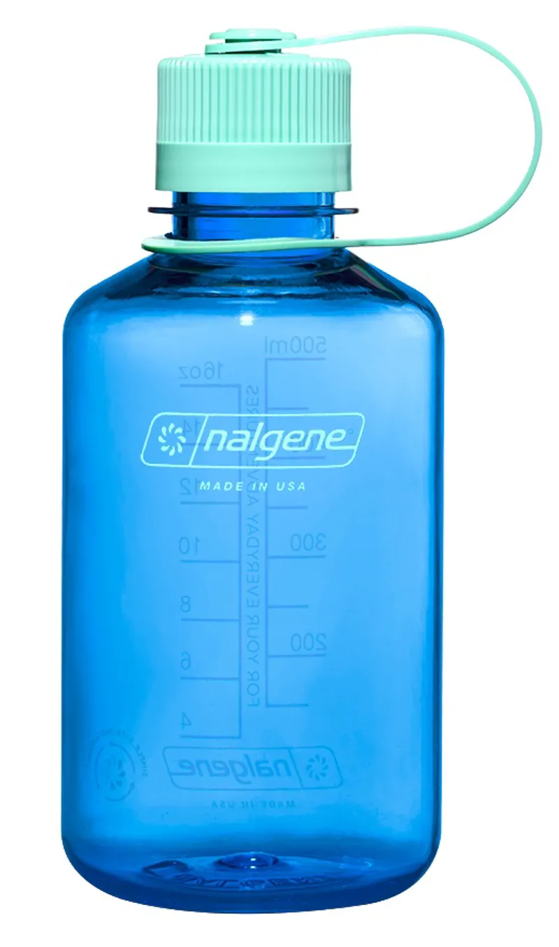 Nalgene Narrow Mouth Sustain Tritan Bottle Colour Block Cornflower Blue