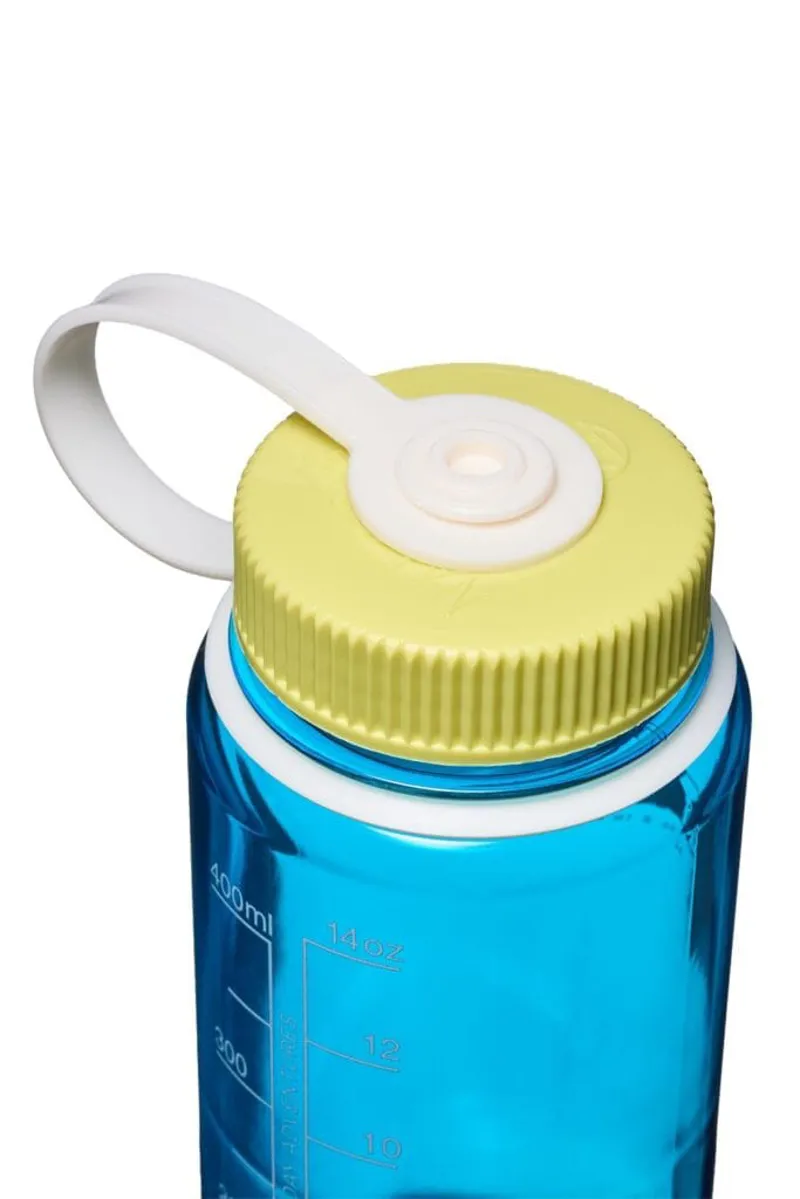 Nalgene Bottle 16oz/0.5L Blue Atoll/Endive Cap-1