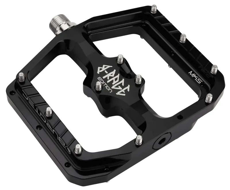 Burgtec Penthouse Flat MK5 B-Rage Edition Pedals Burgtec Black