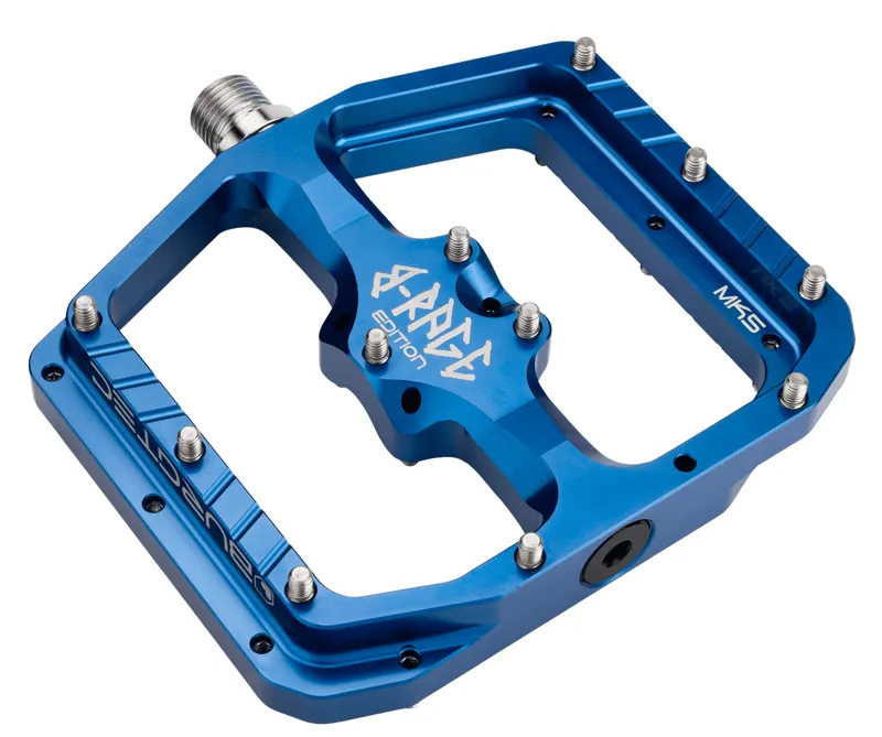 Burgtec Penthouse Flat MK5 B-Rage Edition Pedals Deep Blue