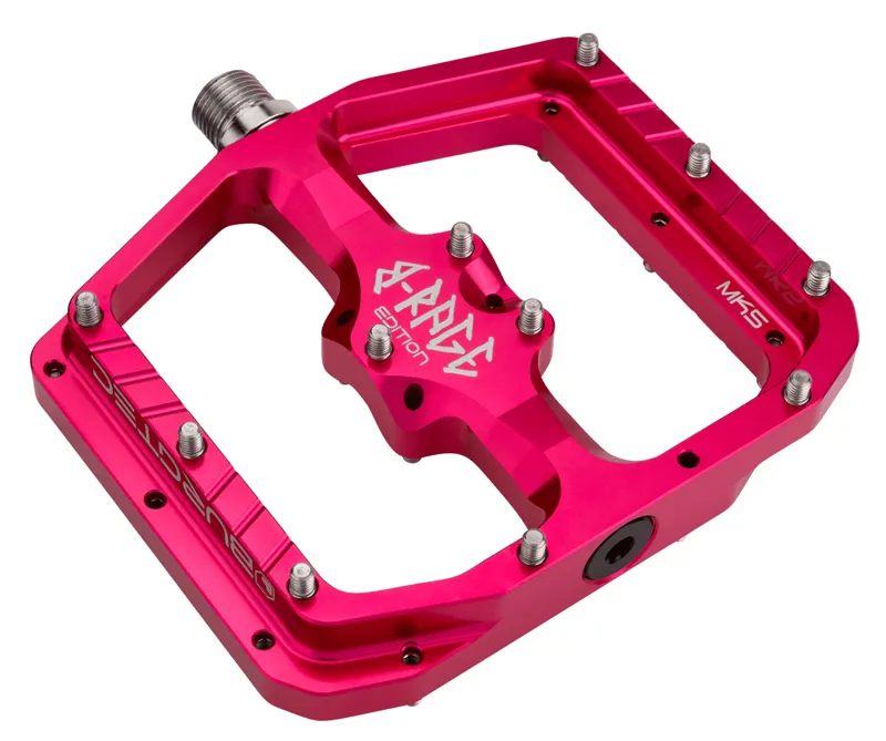 Burgtec Penthouse Flat MK5 B-Rage Edition Pedals Toxic Barbie Pink