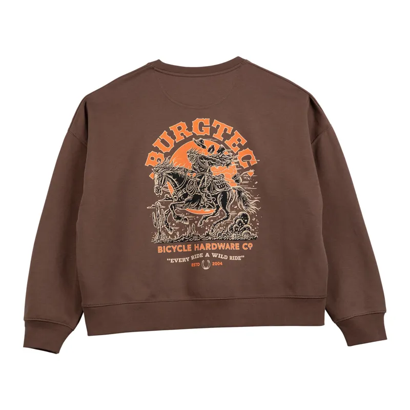 Burgtec Wild Ride Womens Sweater Mocha-1
