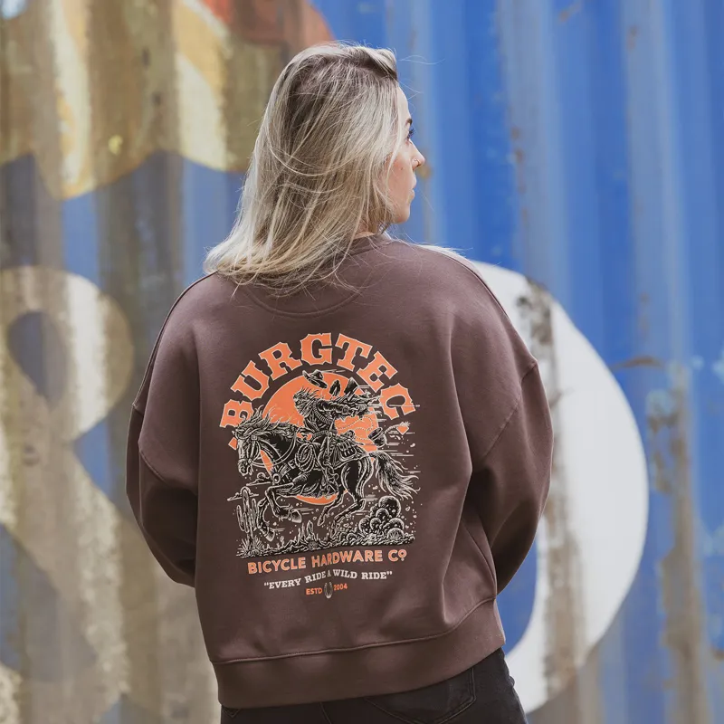 Burgtec Wild Ride Womens Sweater Mocha-8
