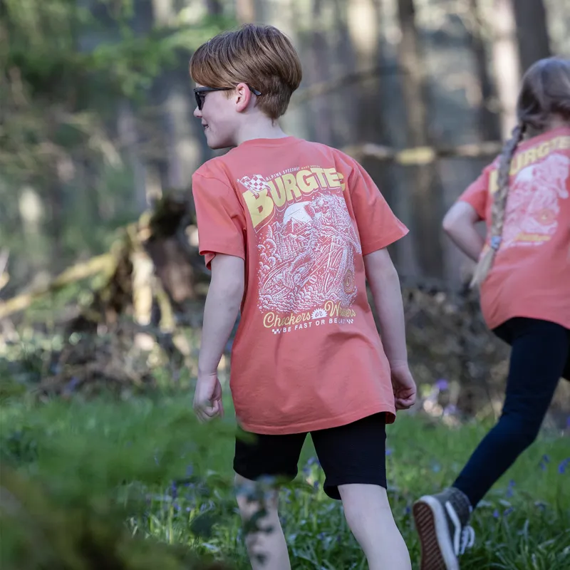 Burgtec Alpine Speedway Youth Tee Orange-6