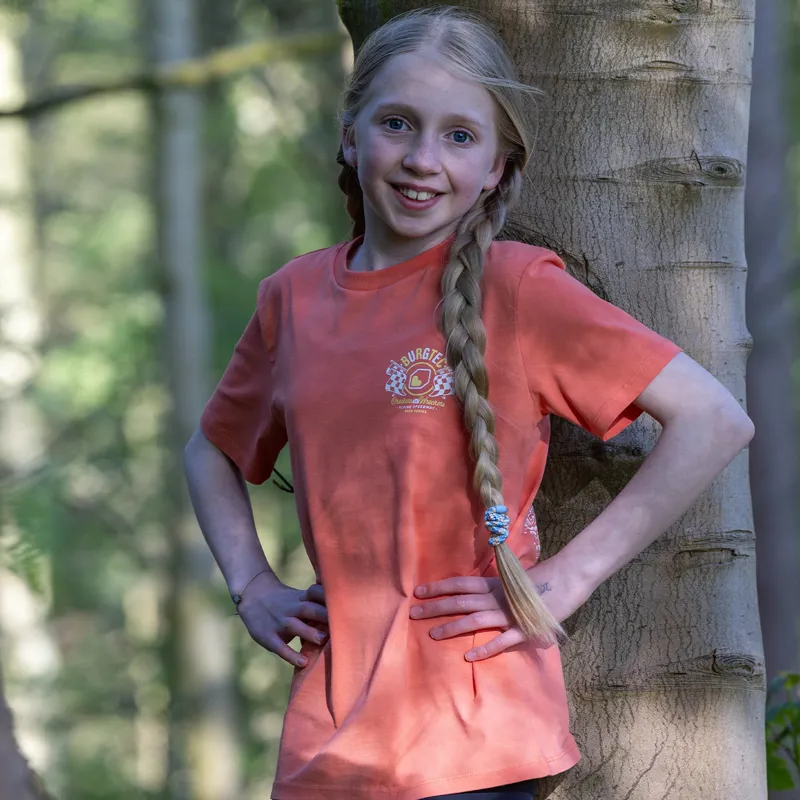 Burgtec Alpine Speedway Youth Tee Orange-8