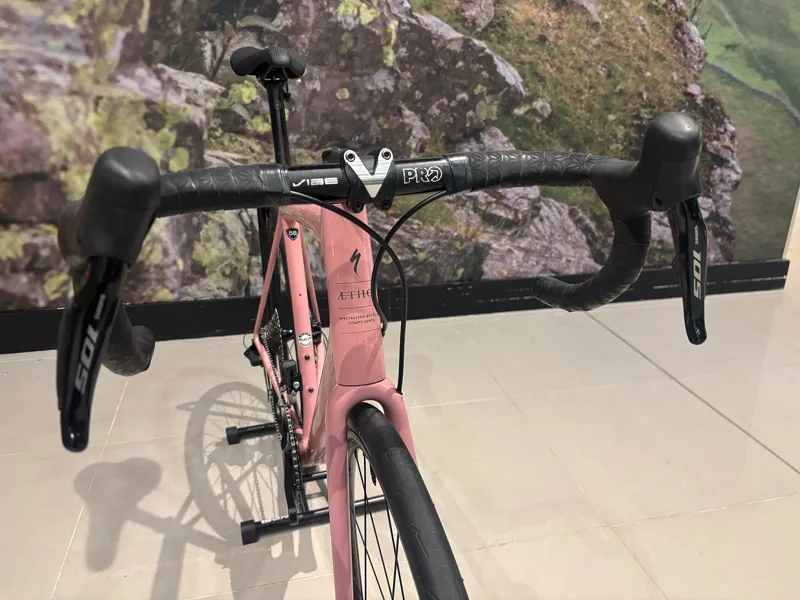 2nd Hand Specialized Aethos Comp 56cm Road Bike 2025 Pink-2