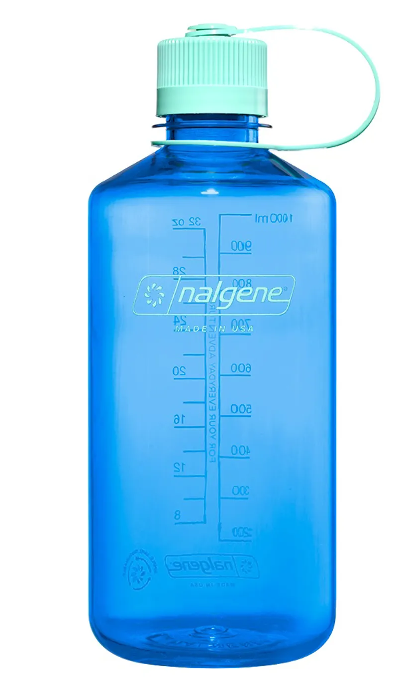 Nalgene Narrow Mouth Sustain Tritan Bottle Colour Block Cornflower Blue-1