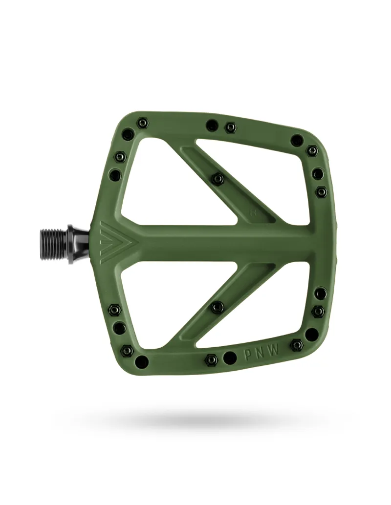 PNW Range MTB Composite Flat Pedal Moss Green