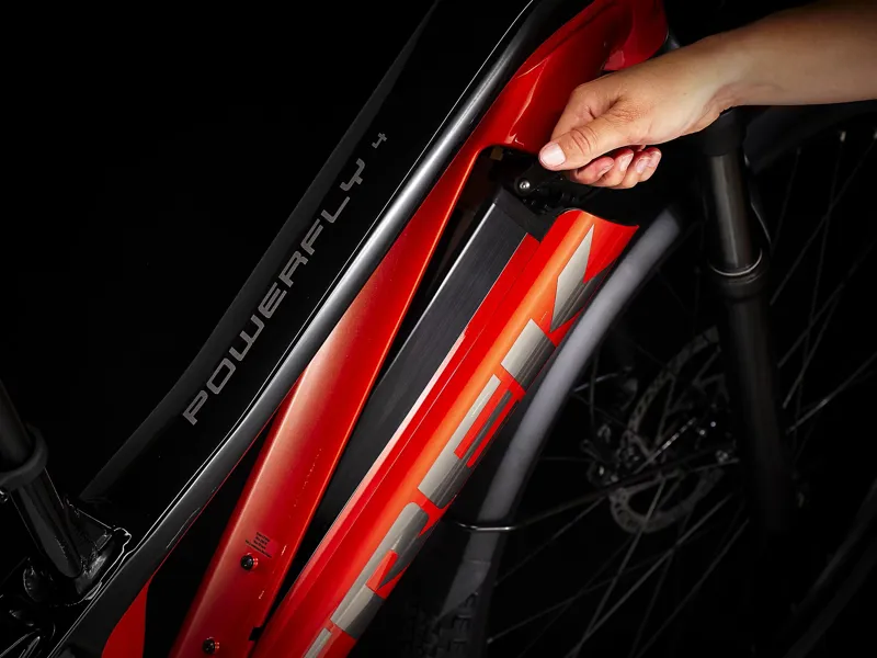 Trek Powerfly FS 4 Equipped Electric Bike 2023 lava/Trek Black-2