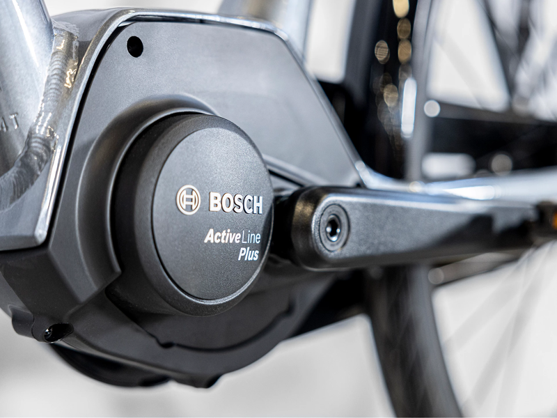 Trek District+ 2 Lowstep 500WH Electric Bike 2023 Galactic Grey-2