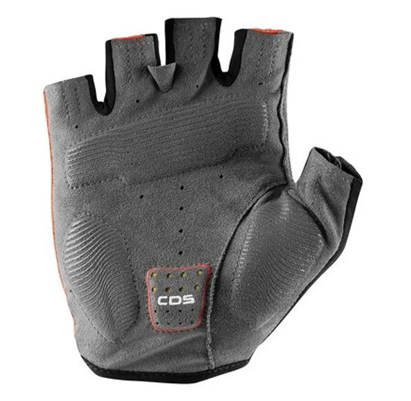 Castelli Entrata V Road Gloves With Pad Fiery Red-2