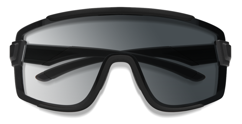 Smith Wildcat Sunglasses Matte Black/Photochromic Clear to Grey-1