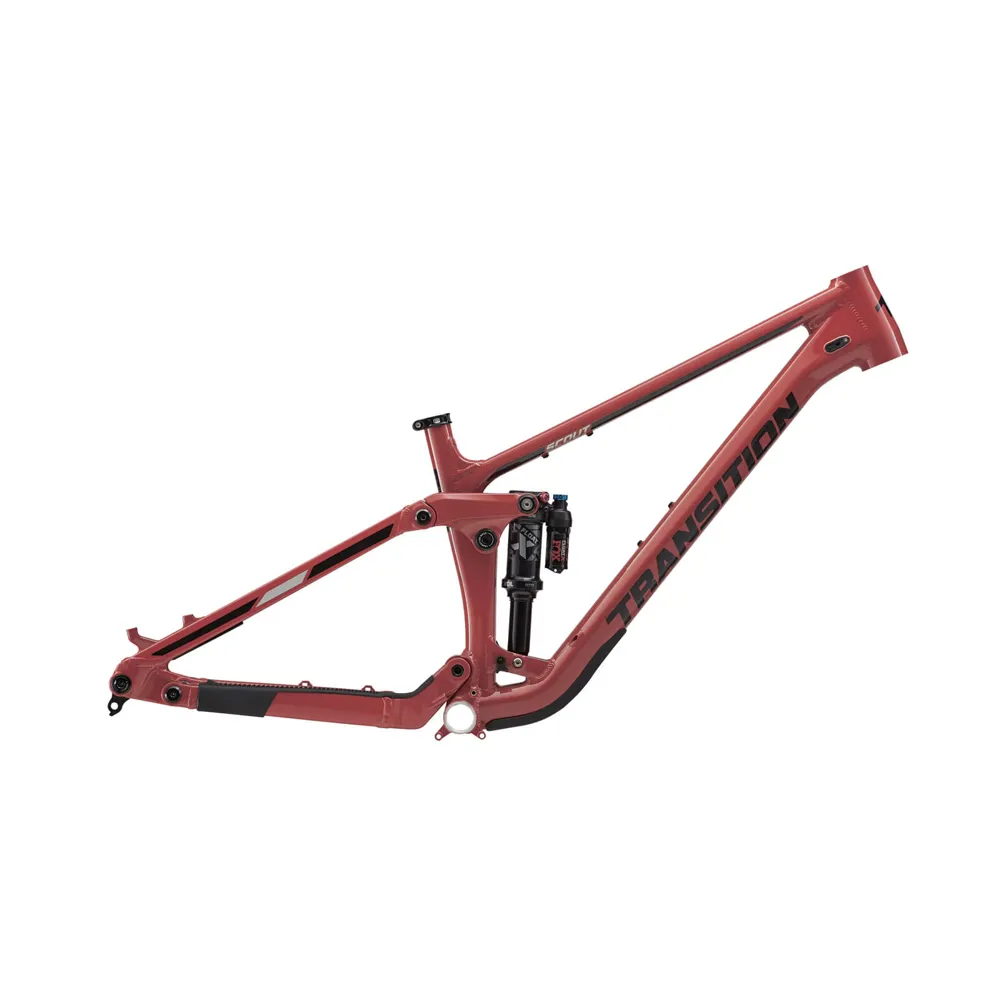 Image of Transition Scout Alloy Mountain Bike Frame 2023 Raspberry