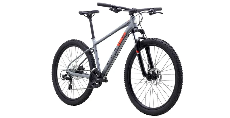 Marin Bolinas Ridge 1 Mountain Bike 2023 BLUE/WHITE/ORANGE-1