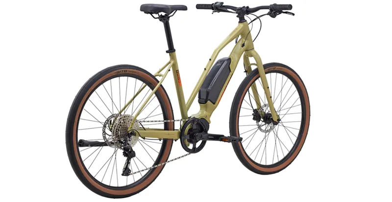 Marin Sausalito e1 ST Electric Hybrid Bike 2023 TAN/BROWN/ORANGE-2