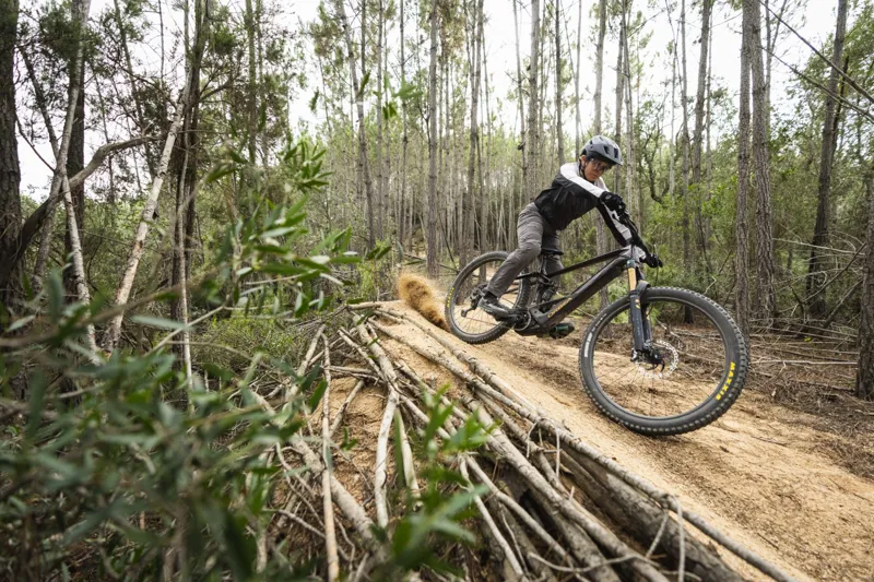 Orbea Wild M-LTD Electric Mountain Bike 2023 Cosmic Carbon-2