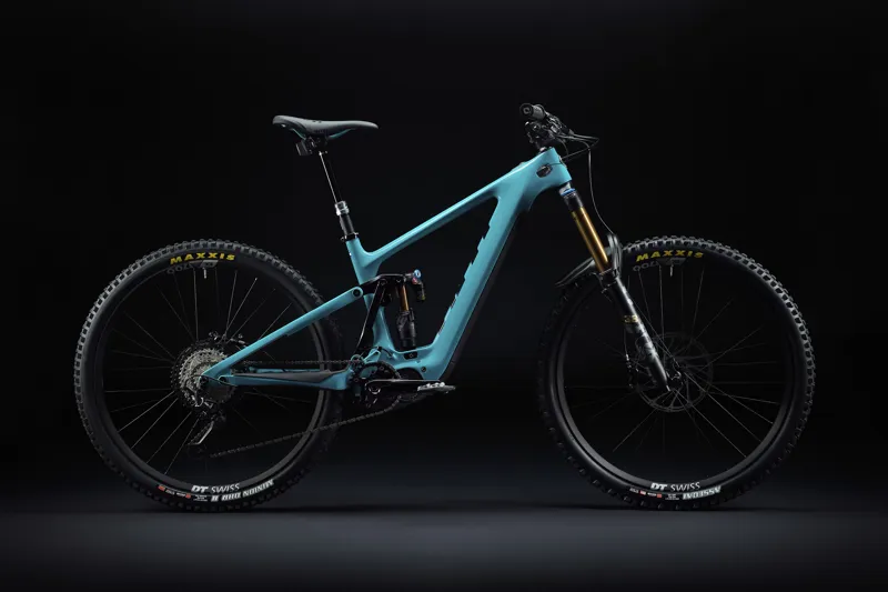 Yeti 160E T1 Electric Mountain Bike 2022 Turquoise-1