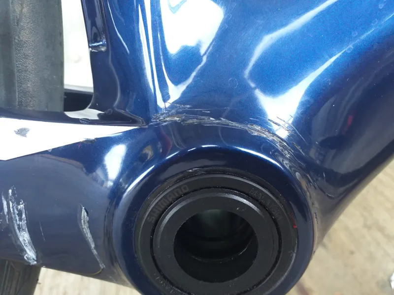 Ex Display Orro Venturi STC 105 Di2 Road Bike Large Blue/Silver -2