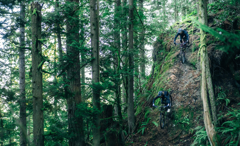 Transition Smuggler Carbon Mountain Bike Frame Set 2023 Espresso-2