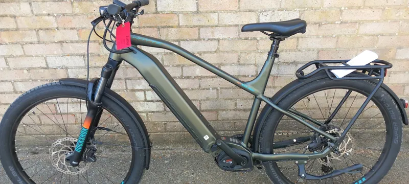 Ex Demo Whyte E506 XL Electric Bike 2022 Matt Moss/Ocean/Burnt Orange-1