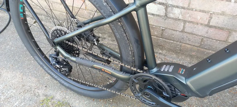 Ex Demo Whyte E506 XL Electric Bike 2022 Matt Moss/Ocean/Burnt Orange-5