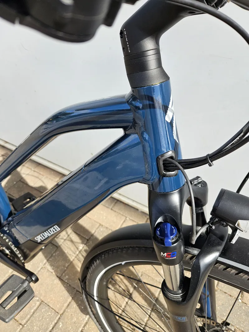 2nd Hand Specialized Turbo Vado 3.0 Step Through Medium Electric Hybrid Bike 2021 Blue-1