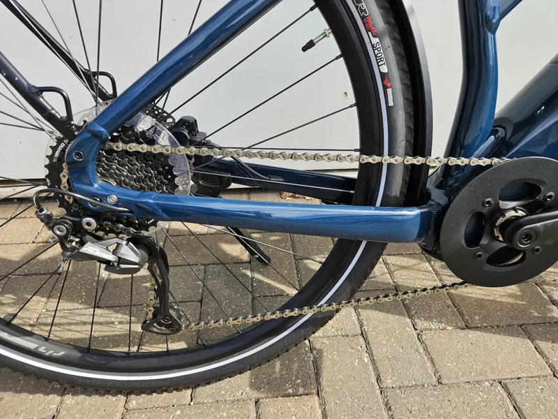 2nd Hand Specialized Turbo Vado 3.0 Step Through Medium Electric Hybrid Bike 2021 Blue-3