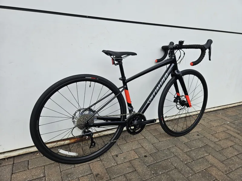 2nd Hand Specialized Diverge E5 Sport 48cm Road Bike 2018 Black/Charcoal-1