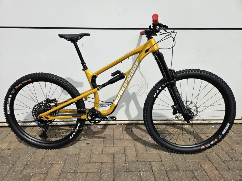 2nd Hand Nukeproof Mega 297 Pro Alloy Medium Mountain Bike 2023 Tumeric Yellow