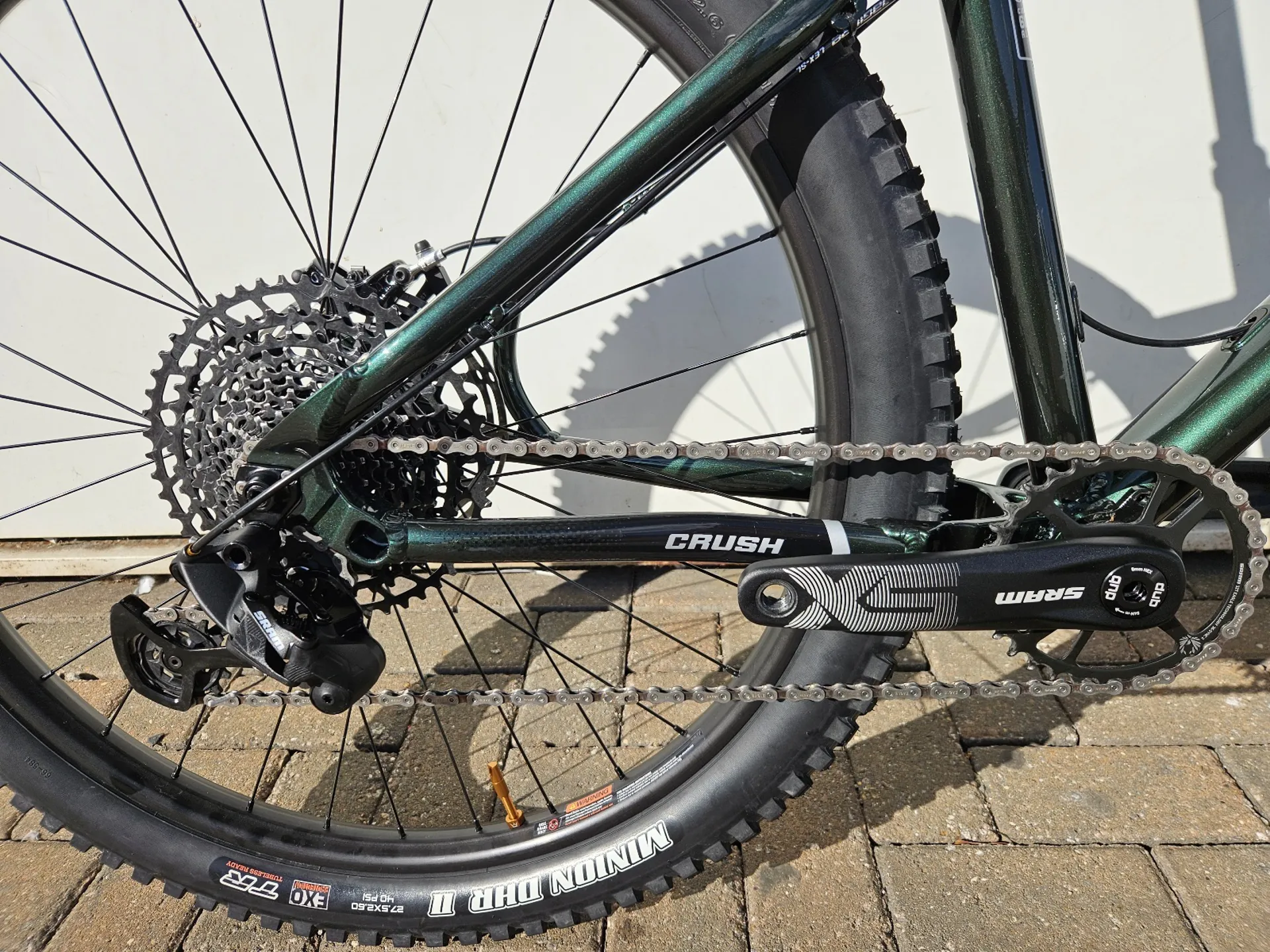 2nd Hand Orange Crush Pro Large Mountain Bike 2024 Green