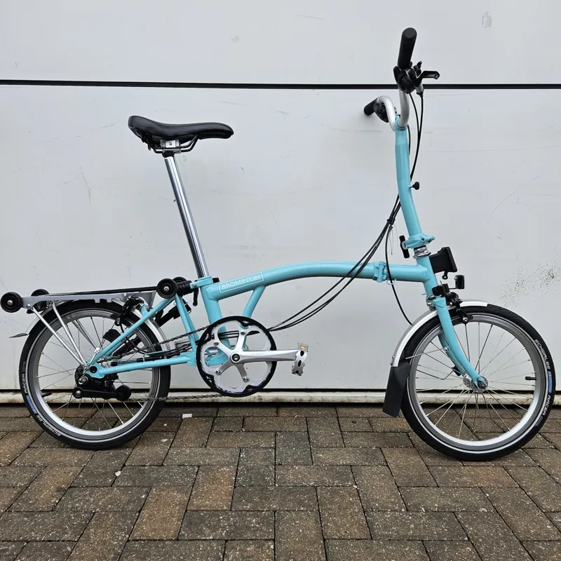 2nd Hand Brompton M6R Folding Bike 2019 Turkish Green