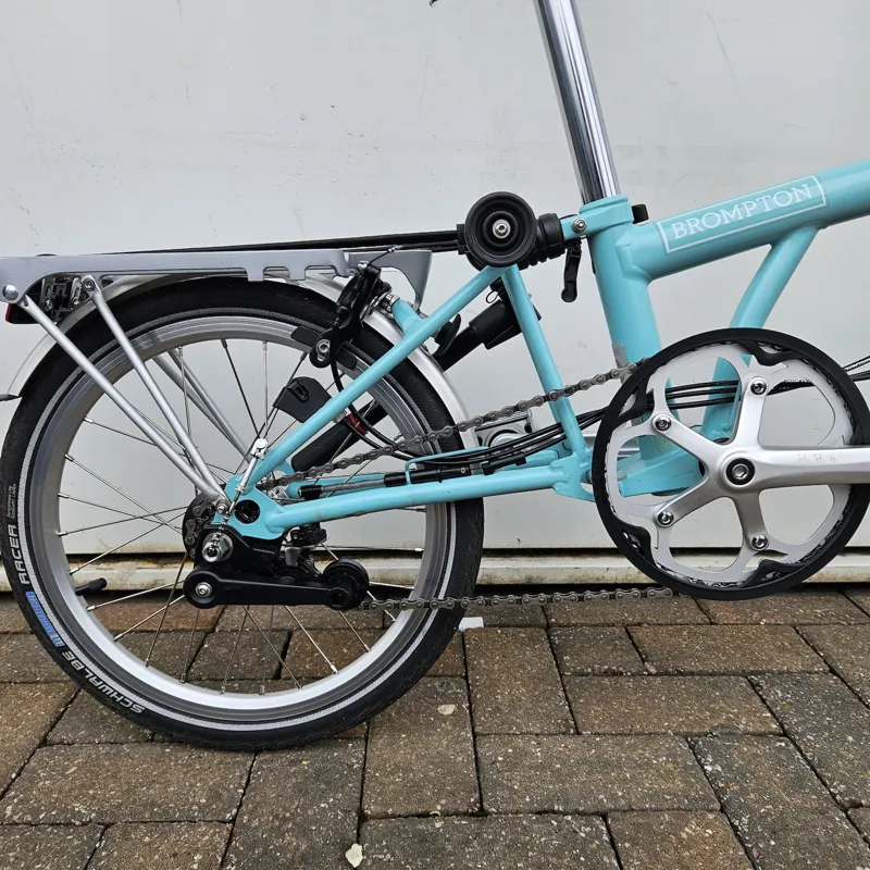 2nd Hand Brompton M6R Folding Bike 2019 Turkish Green