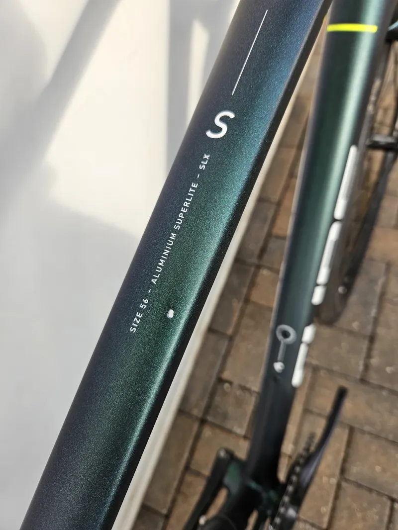 Ex Display Cube Attain SLX 56cm Road Bike 2025 Goblin/Yellow-2