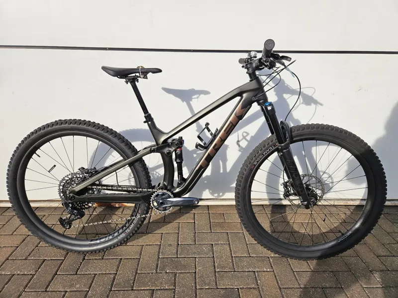 Ex Display Trek Fuel EX 9.8 GX Medium Mountain Bike 2022 Satin Black/Olive