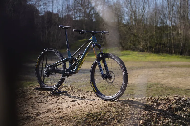 Orbea Rallon RS Ltd Electric Bike 2027 Custom Green/Yellow-9