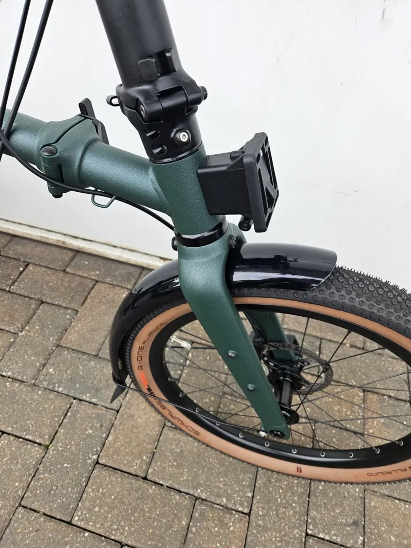 2nd Hand Brompton G Line L Folding Bike 2025 Forest Green-1