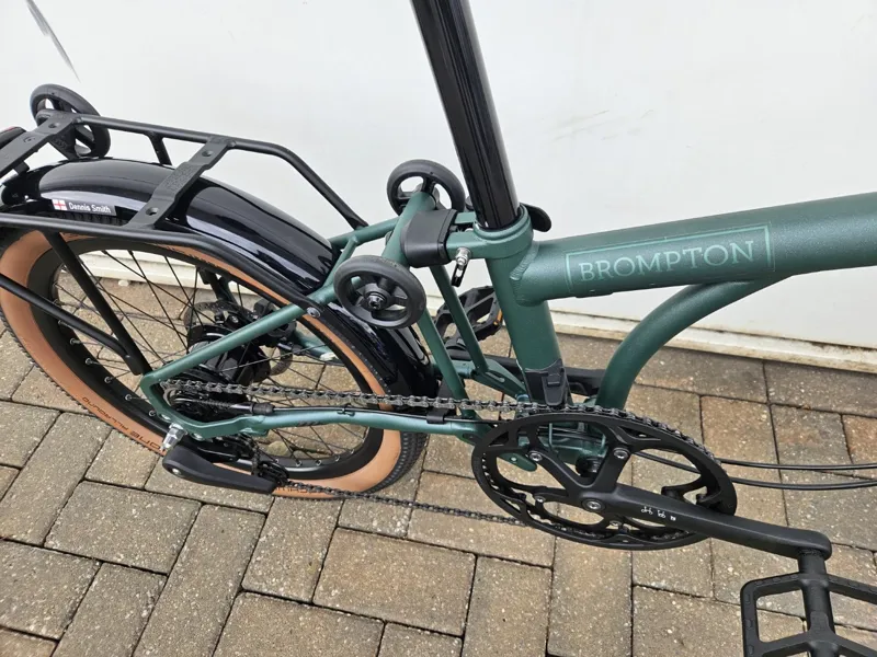 2nd Hand Brompton G Line L Folding Bike 2025 Forest Green-2