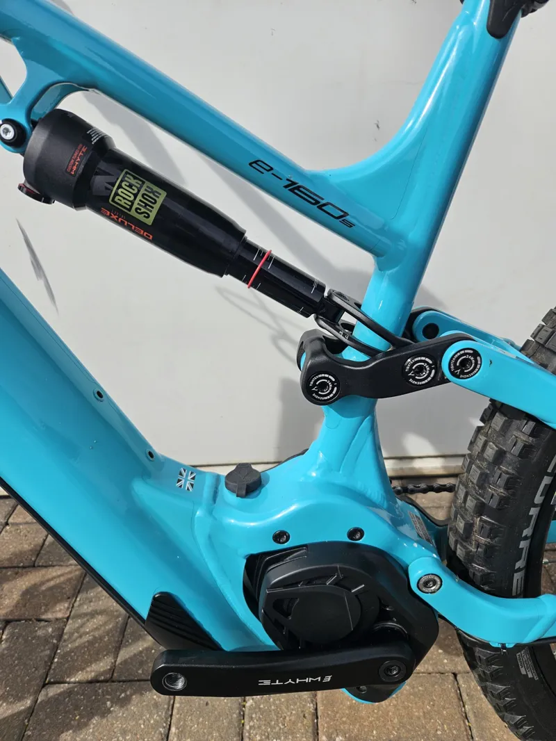 2nd Hand Whyte E160 S XL Electric Bike Gloss Turquise-6
