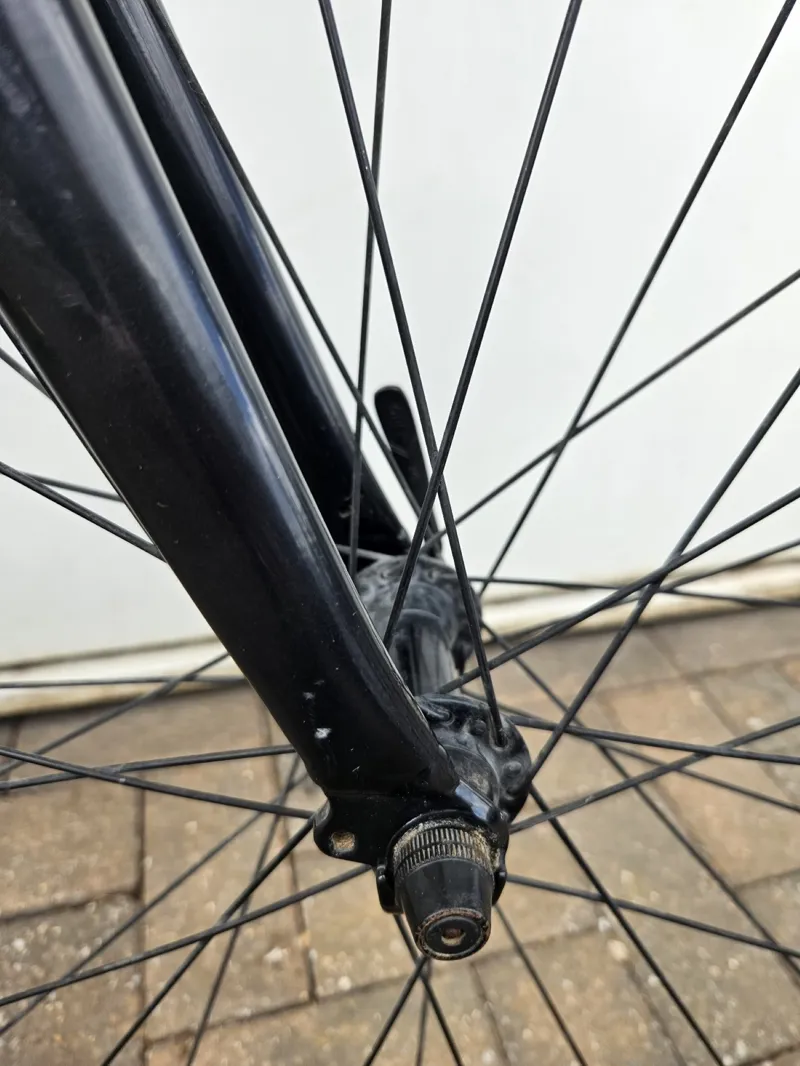 2nd Hand Trek 7.3 FX Hybrid Bike 2014 Black/Green-2