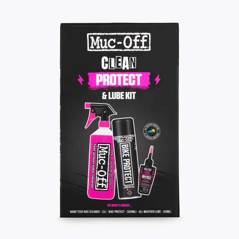 MucOff Bicycle Clean Protect and All Weather Lube Kit-1