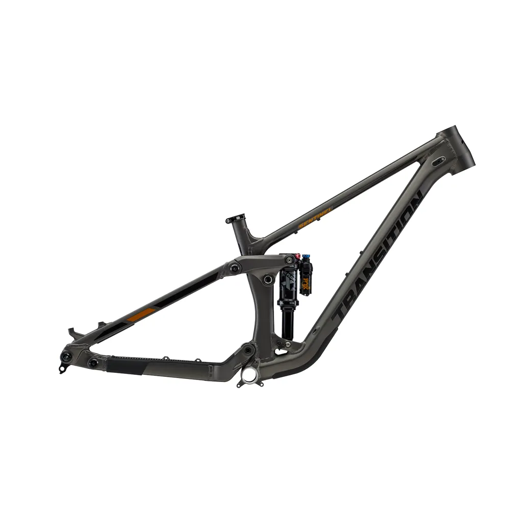 Image of Transition Sentinel Alloy Mountain Bike Frame Set 2023 Black Powder