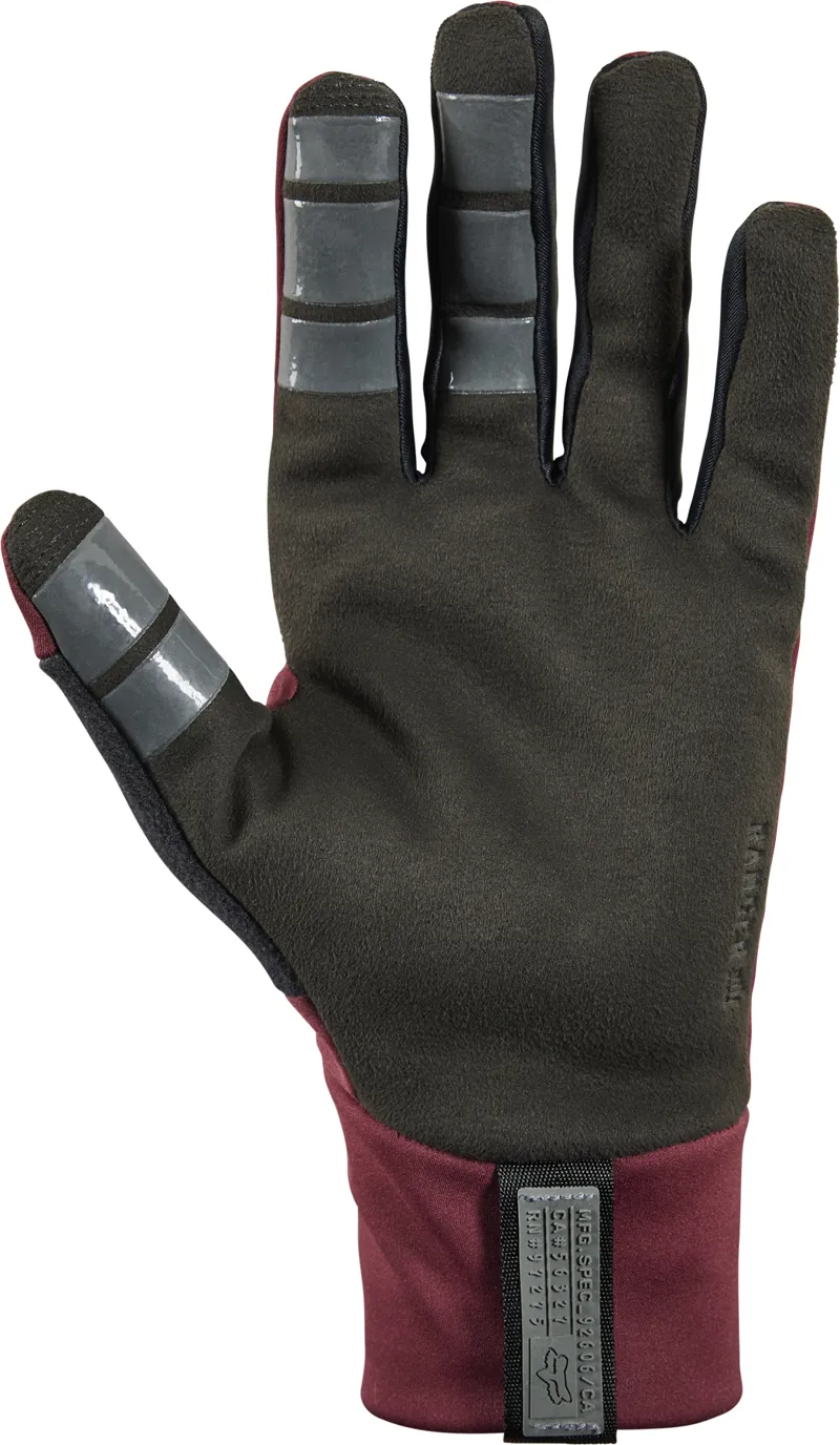 Fox Ranger Fire MTB Gloves Dark Maroon-1