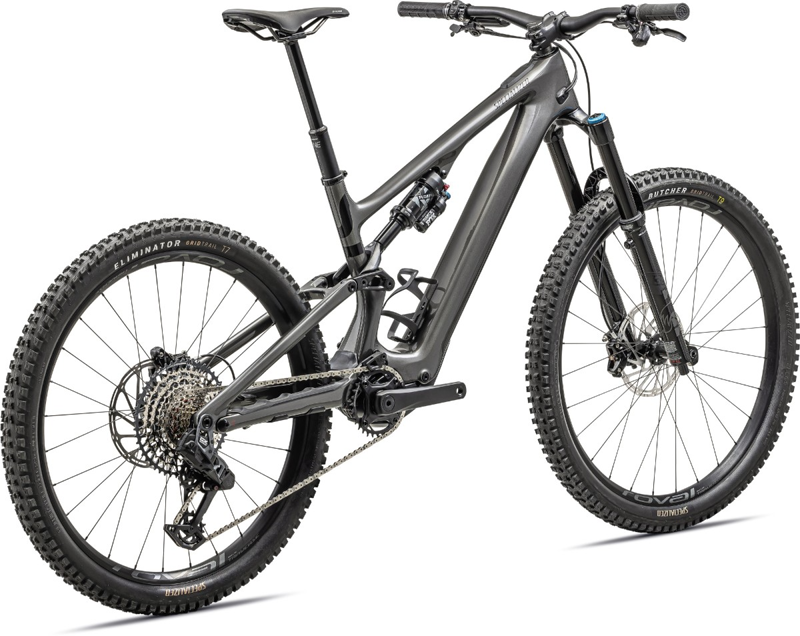 Specialized Turbo Levo SL Expert Carbon Electric Mountain Bike 2024 Gloss Smoke/Gloss Black/Satin Flo Red-2