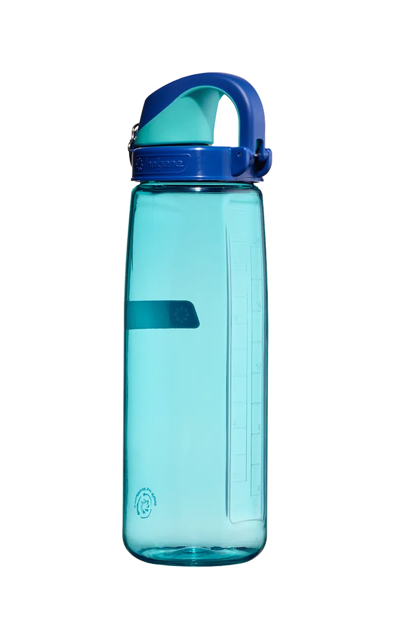 Nalgene Sustain On The Fly OTF 700ml Bottle Blue Aqua/Blue Cap-1