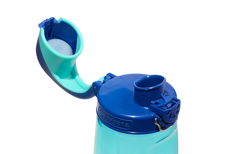 Nalgene Sustain On The Fly OTF 700ml Bottle Blue Aqua/Blue Cap-3