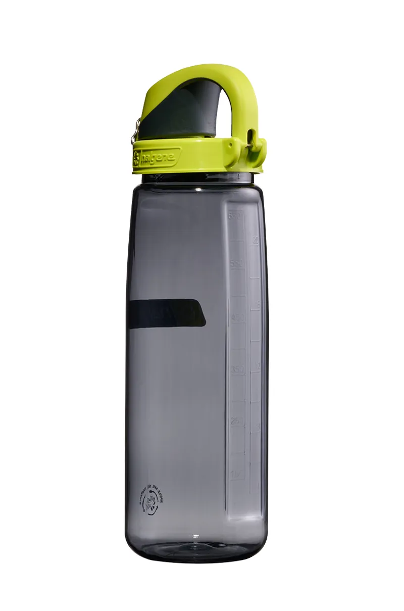 Nalgene Sustain On The Fly OTF 700ml Bottle Charcoal/Lime Cap-1